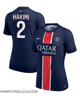 Paris Saint-Germain Achraf Hakimi #2 Tricou Fotbal Replică 2024-25 Femei Acasa